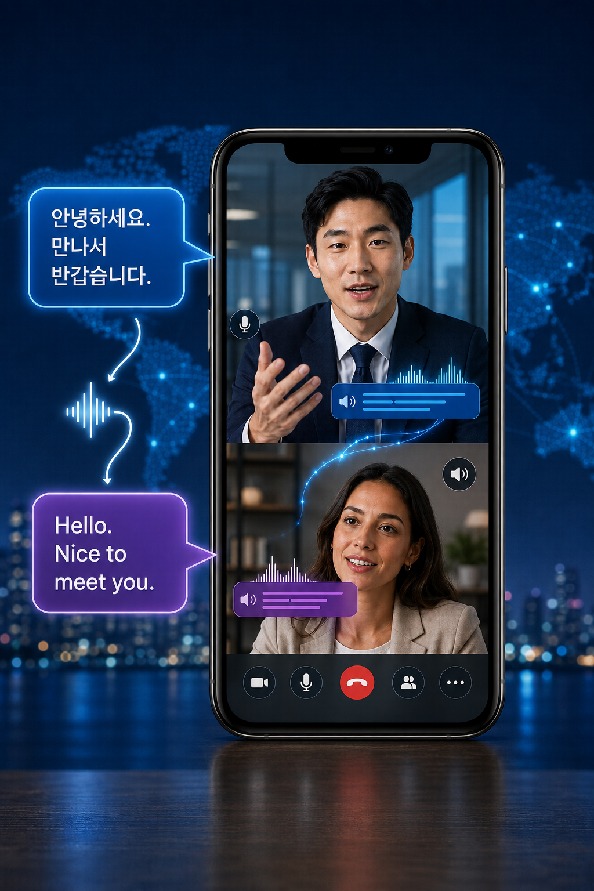 화상통화 자동통역